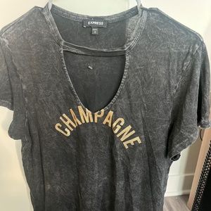 “Champagne” graphic tShirt